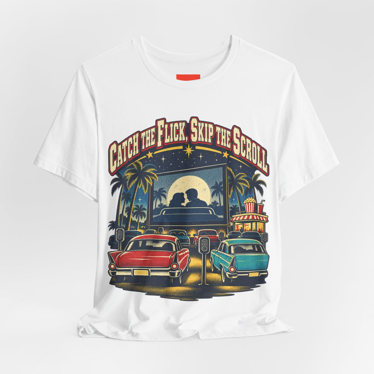 Catch the Flick, Skip the Scroll Funny Programmer T-Shirt