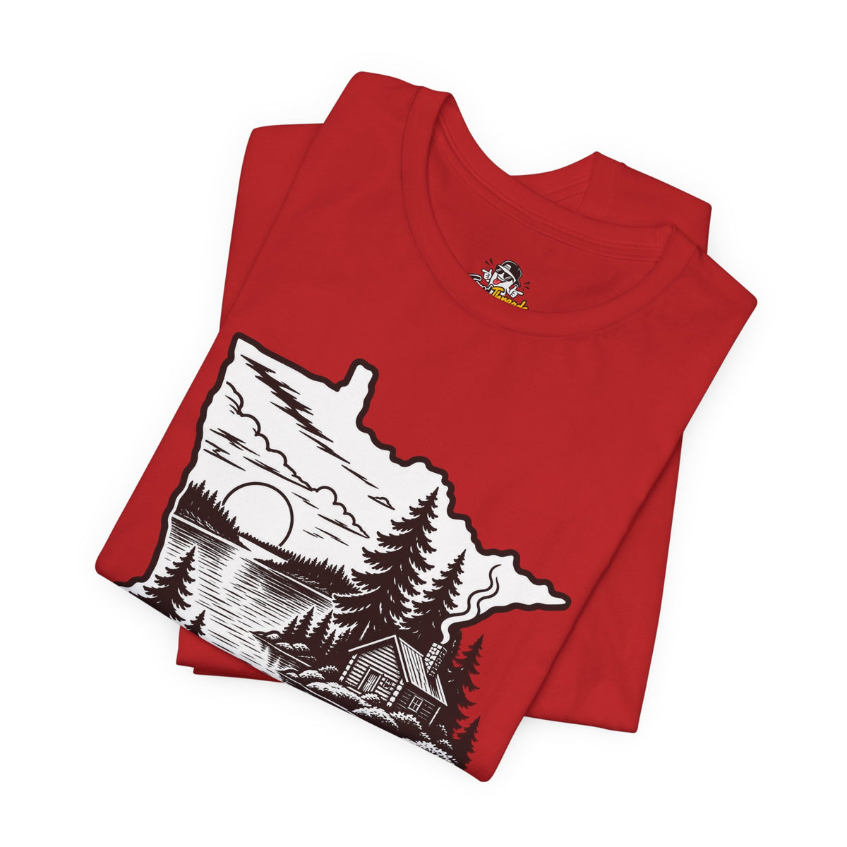 Land of 10,000 Lakes Funny Retro Vintage T-Shirt