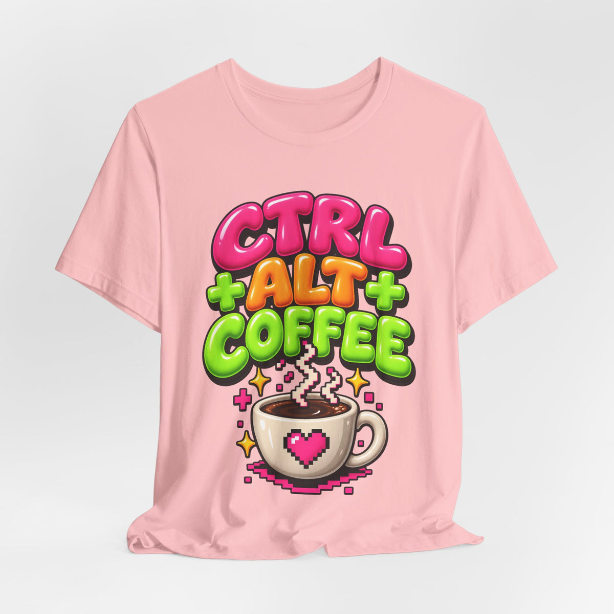 CTRL + ALT + COFFEE Funny Programmer T-Shirt