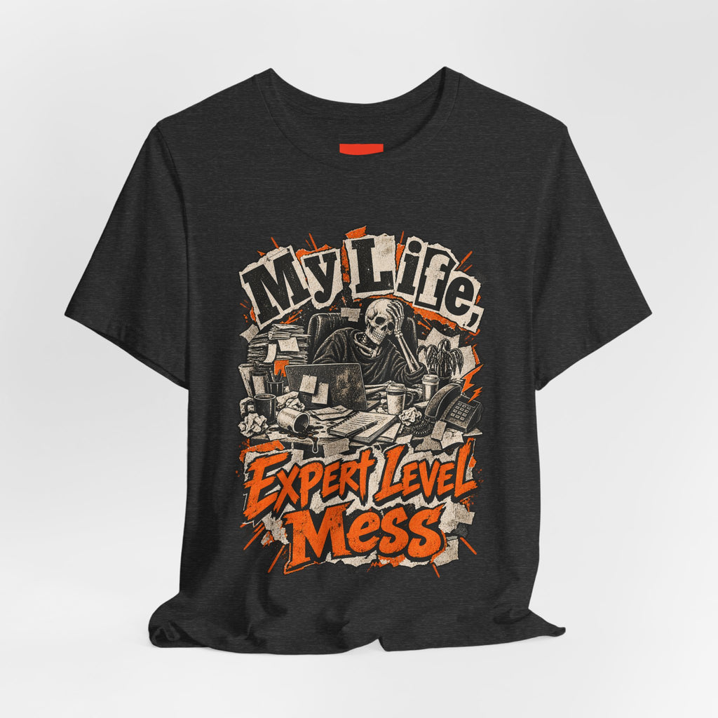 My Life, Expert Level Mess Funny Parenting T-Shirt