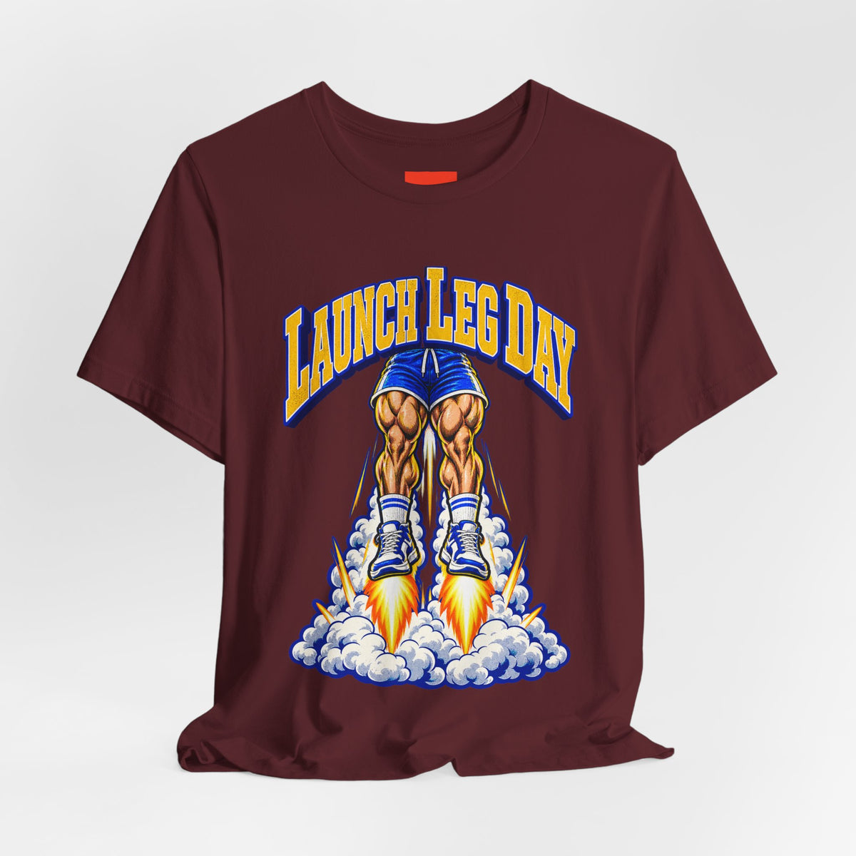 Launch Leg Day Funny Fitness T-Shirt