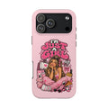 Pink "I'm Just a Girl" Tough Phone Case — Cute Girl Aesthetic Protective iPhone Cover