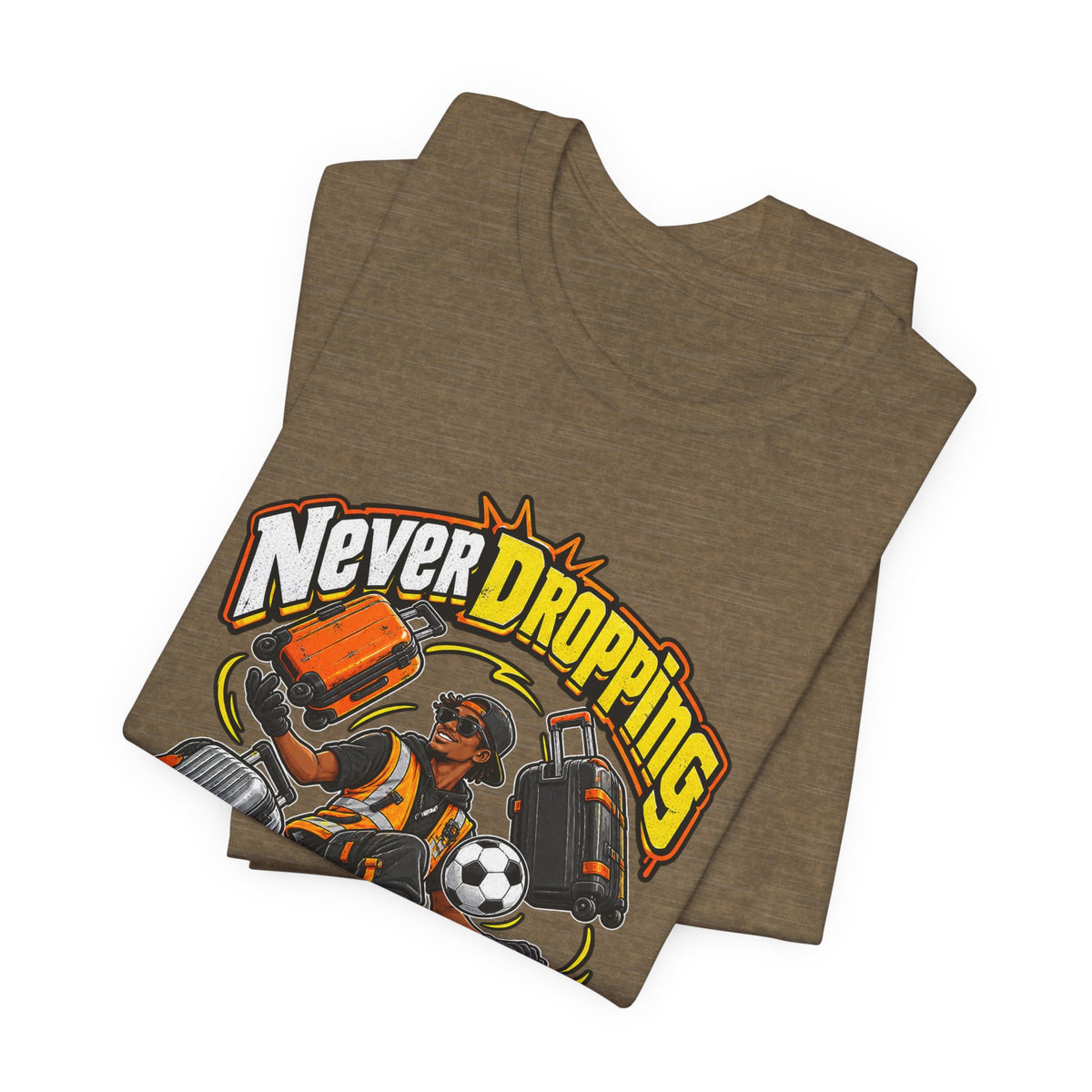 Never Dropping the Ball (Or Bags) Funny Baggage Handler T-Shirt