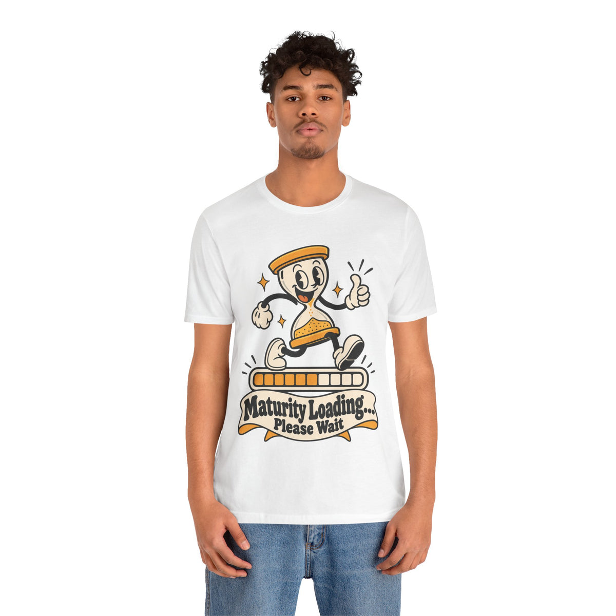 Maturity Loading... Please Wait Funny Self-Deprecating T-Shirt