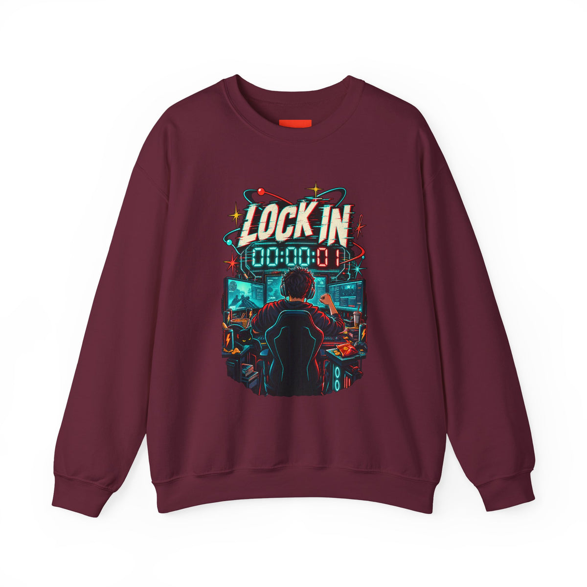 LOCK IN Funny Y2K Style General Sweatshirt