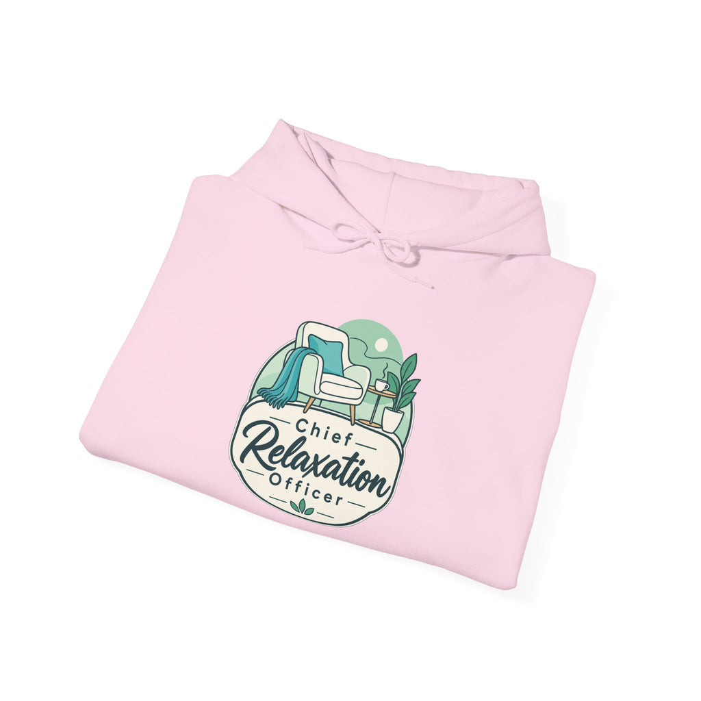 Chief Relaxation Officer Funny Office Hoodie