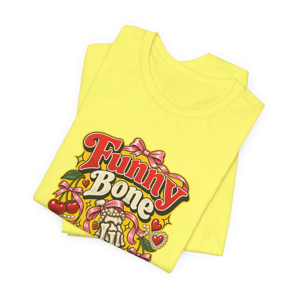 Funny Bone Located Here Funny Sarcastic T-Shirt