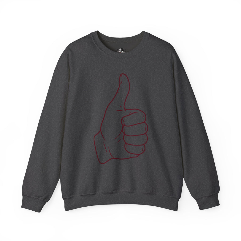 Thumbs Up Spirit Crewneck Sweatshirt