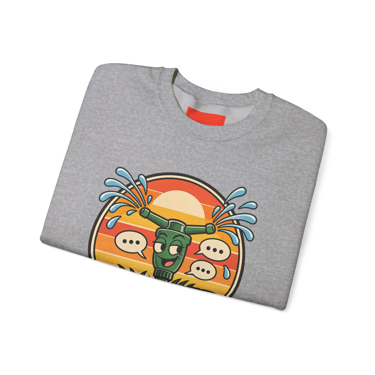 Fluent In Lawn Gossip Funny Gardening Sweatshirt