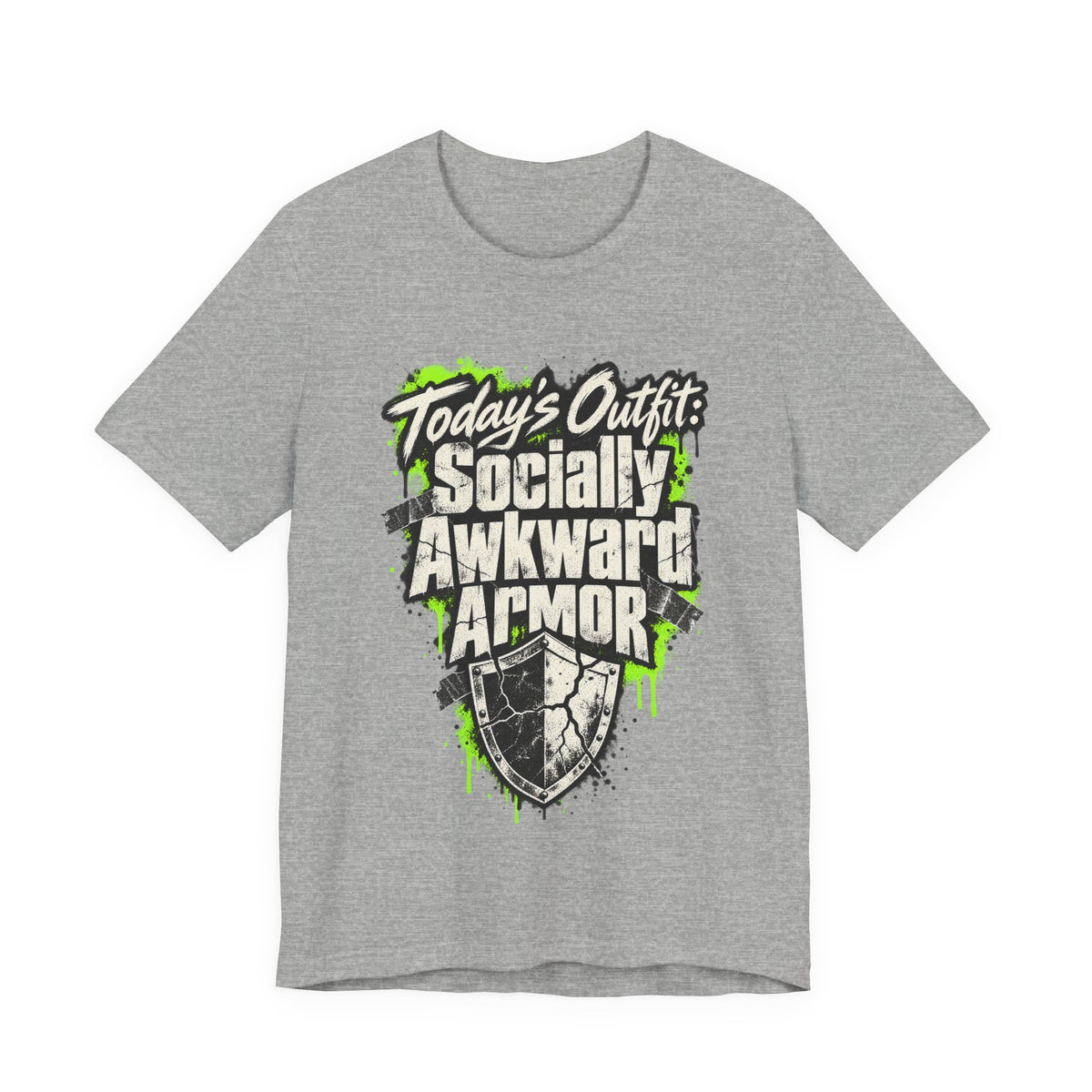 Today’s Outfit: Socially Awkward Armor Funny Introvert T-Shirt