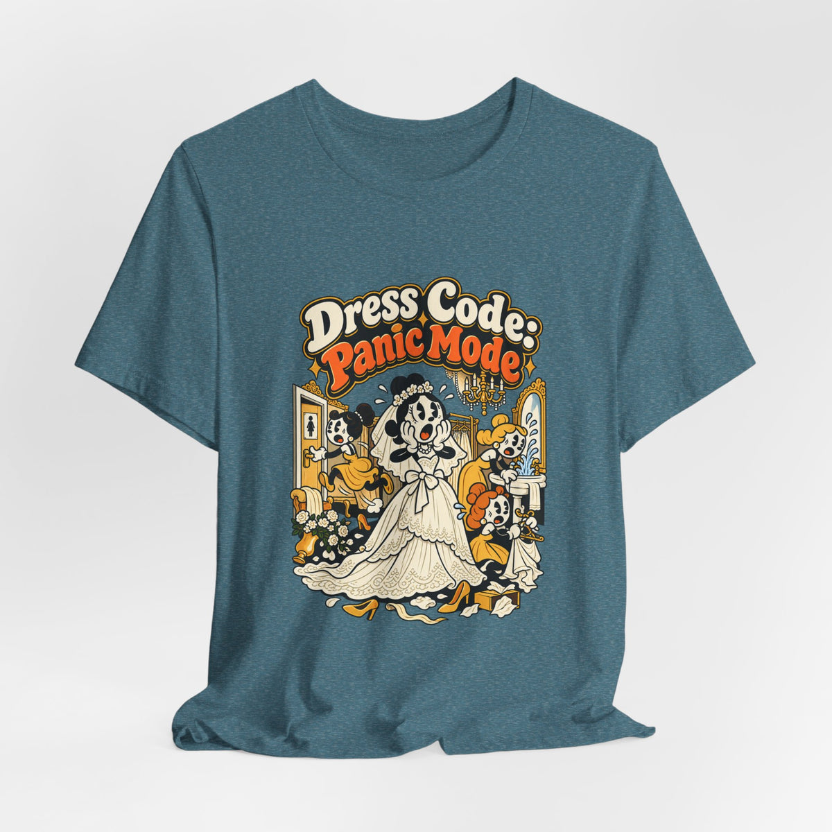 Dress Code: Panic Mode Funny Sarcastic T-Shirt