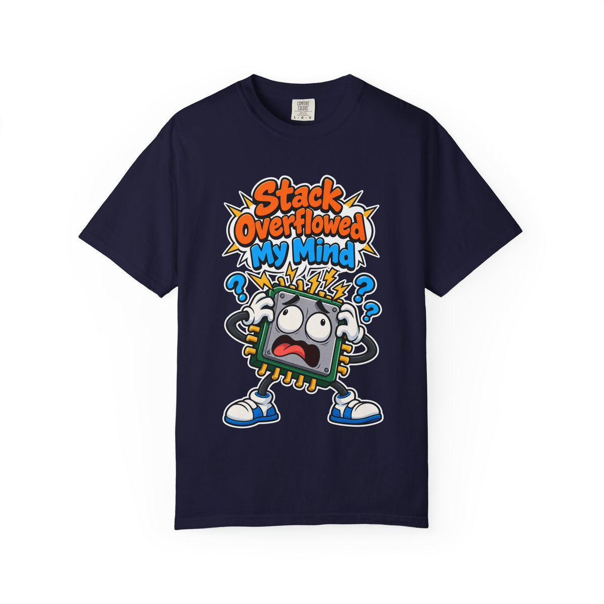Stack Overflowed My Mind Funny Programmer T-Shirt