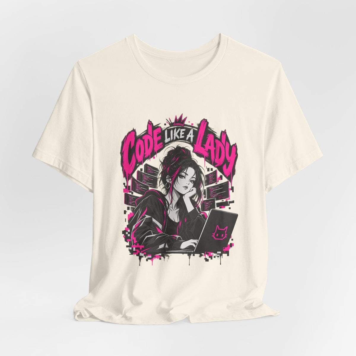 Code Like A Lady Funny Programmer T-Shirt