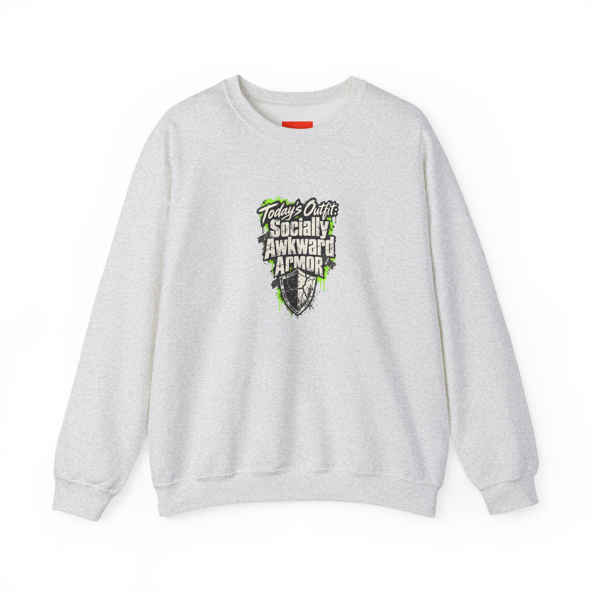 Today’s Outfit: Socially Awkward Armor Funny Introvert Sweatshirt