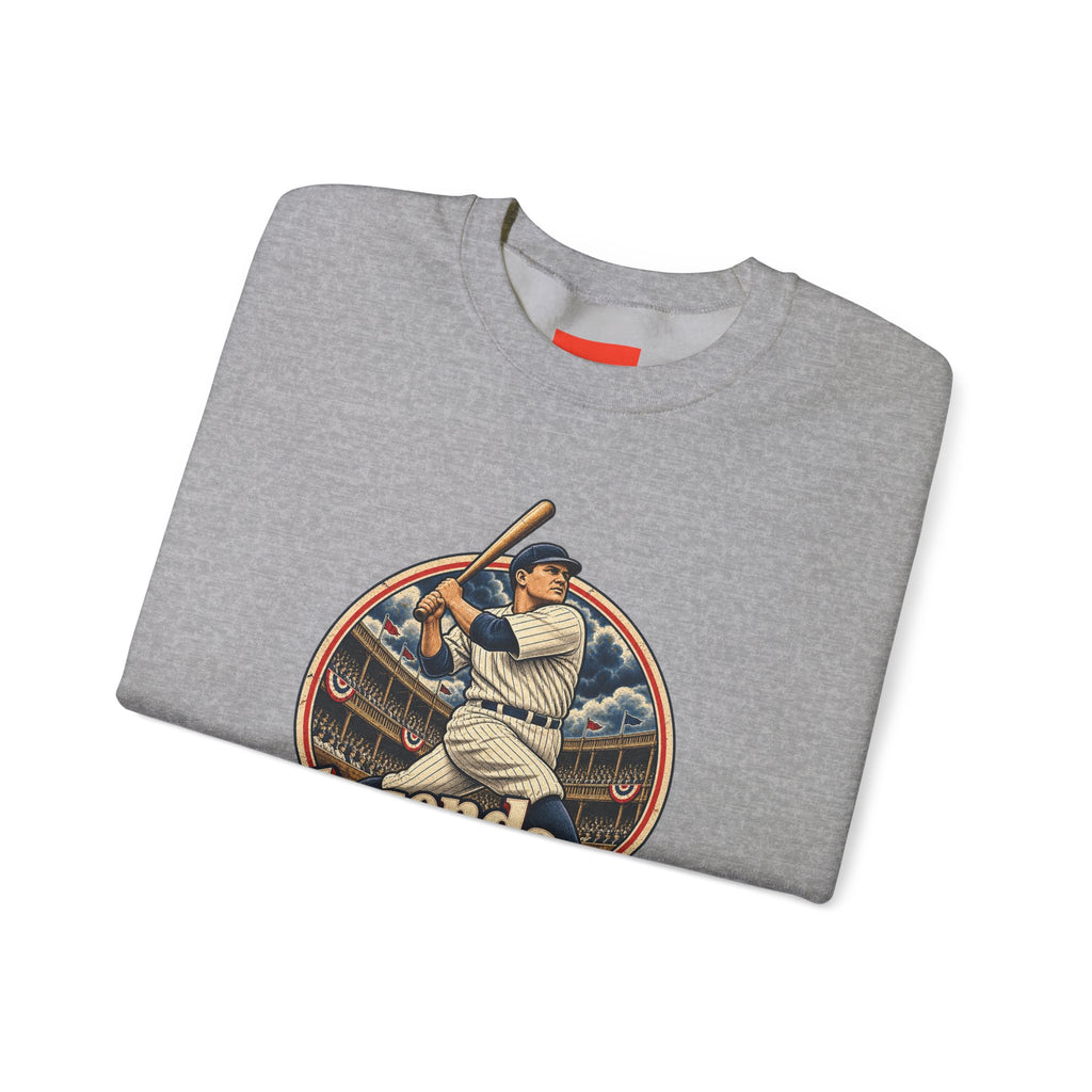 Legendary Swings, Zero Followers Funny Baseball Sweatshirt