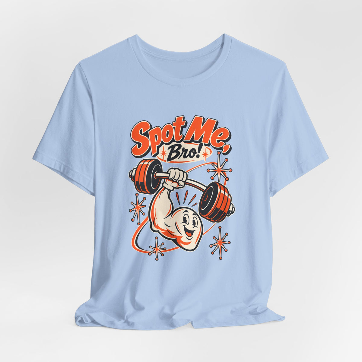Spot Me, Bro! Funny Fitness T-Shirt