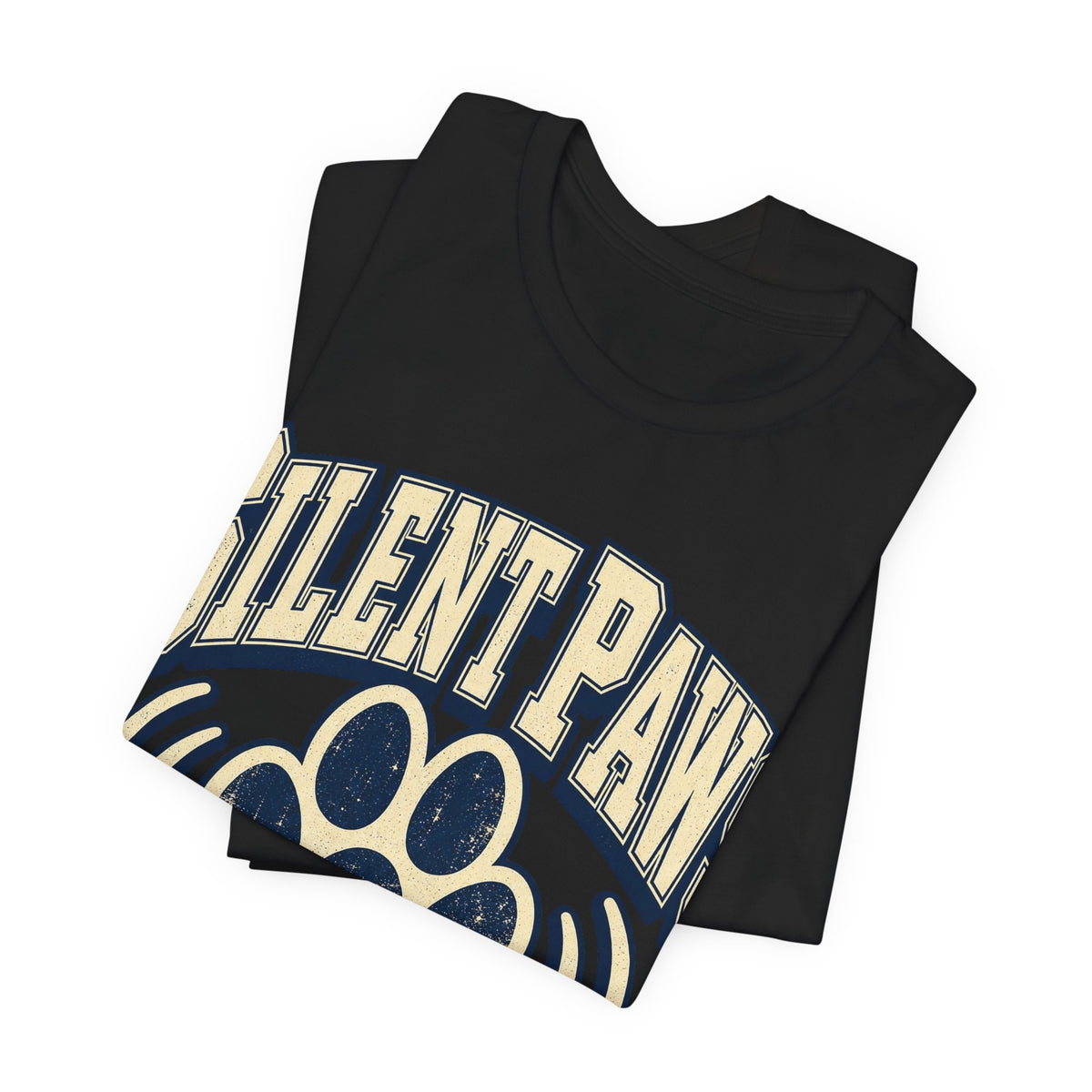 Silent Paws, Loud Moves Funny Cat Lover T-Shirt