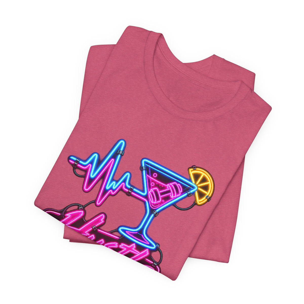 Hustle Beats Hangover Funny Fitness T-Shirt