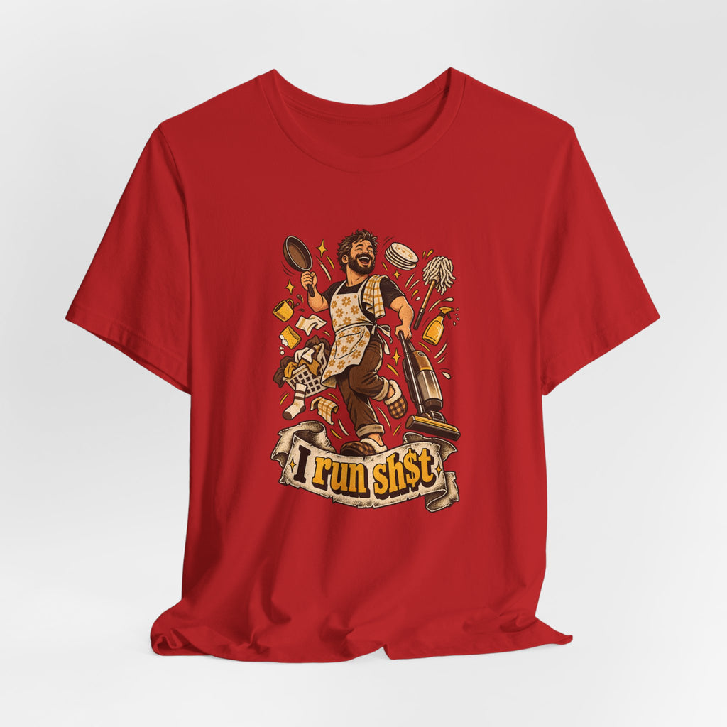 I Run Sh$t Funny Couple T-Shirt