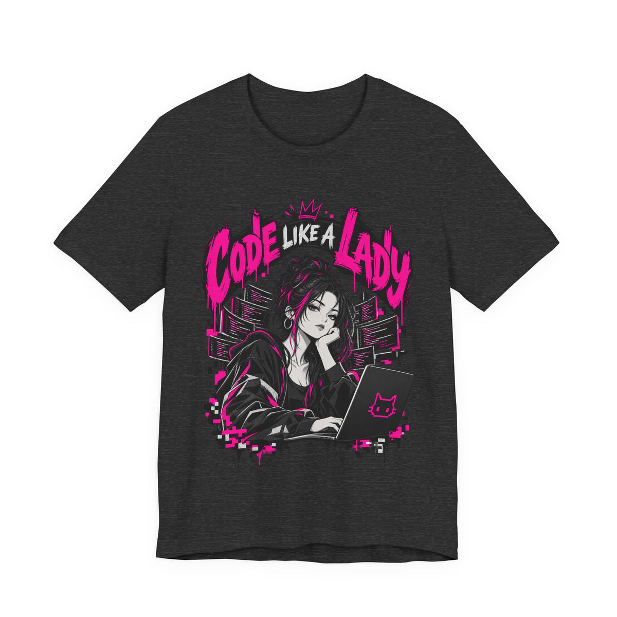 Code Like A Lady Funny Programmer T-Shirt