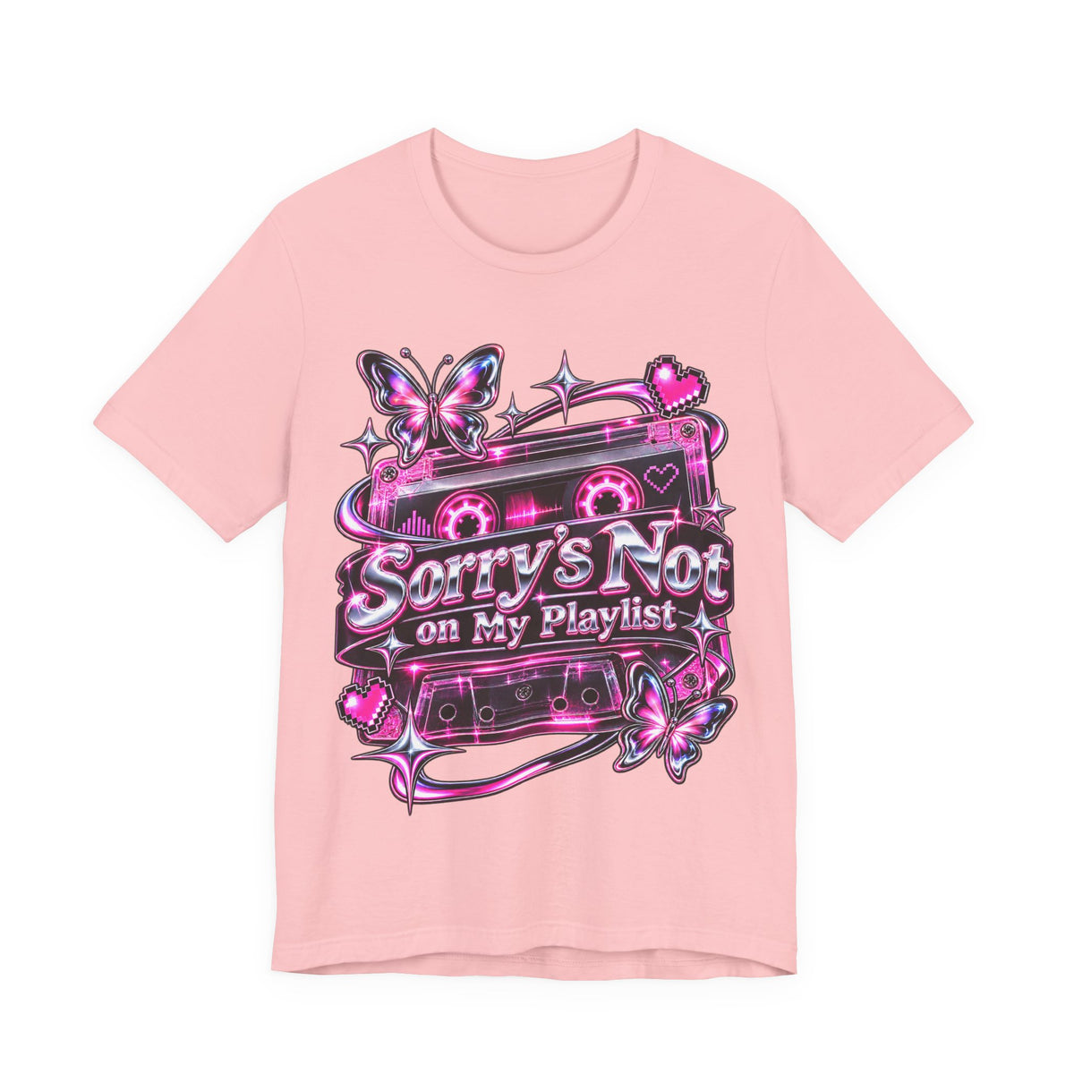Sorry’s Not on My Playlist Funny Sarcastic Music T-Shirt