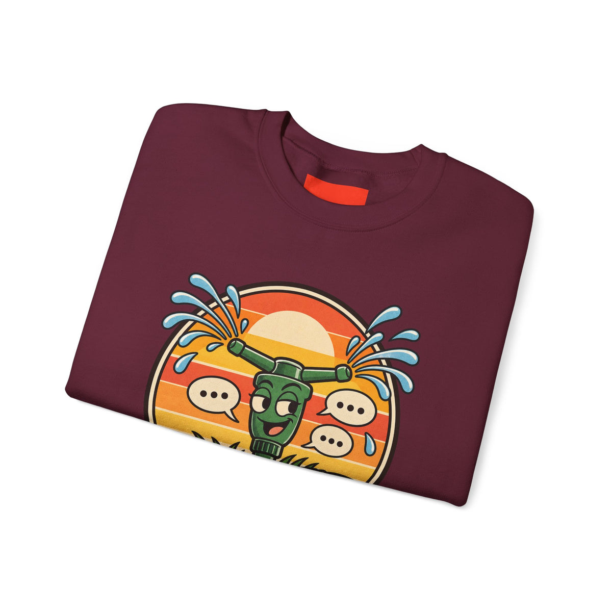 Fluent In Lawn Gossip Funny Gardening Sweatshirt