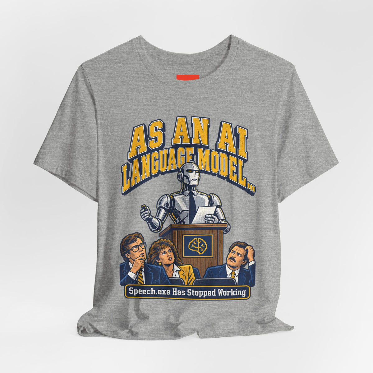 Speech.exe Has Stopped Working Funny Programmer T-Shirt