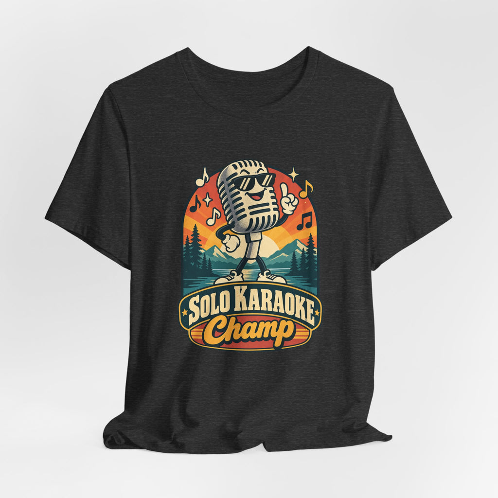 Solo Karaoke Champ Funny Karaoke T-Shirt