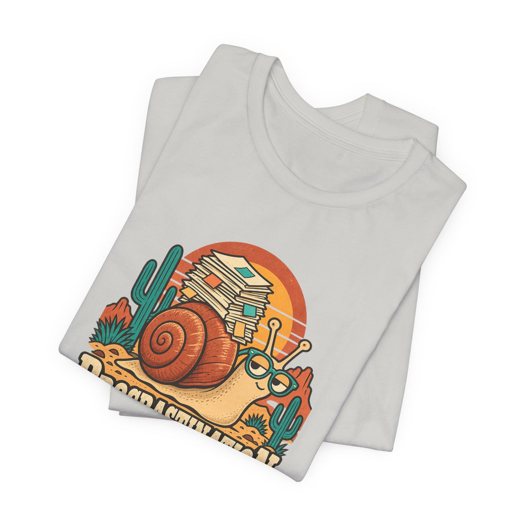 Procrastination Level: Expert Funny Student T-Shirt