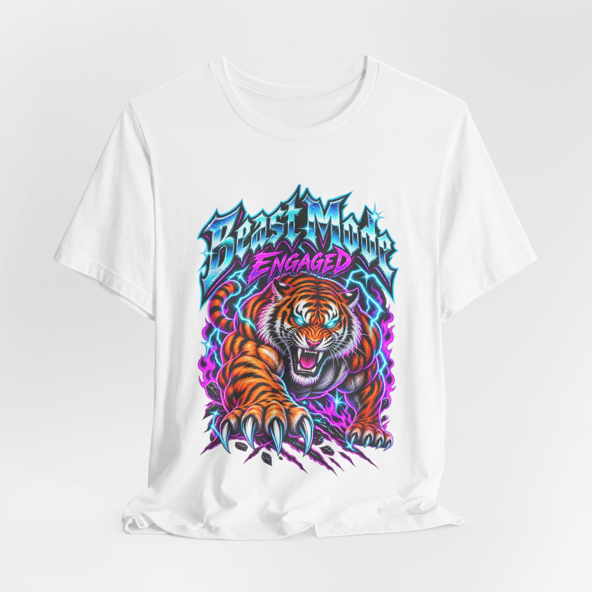 Beast Mode Engaged Funny Fitness T-Shirt