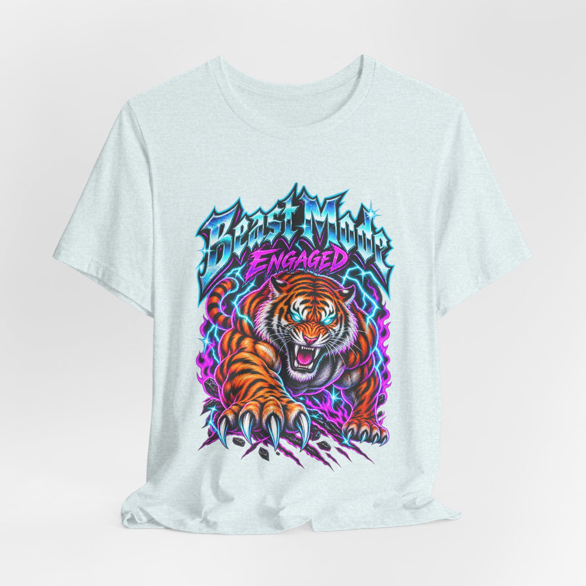 Beast Mode Engaged Funny Fitness T-Shirt