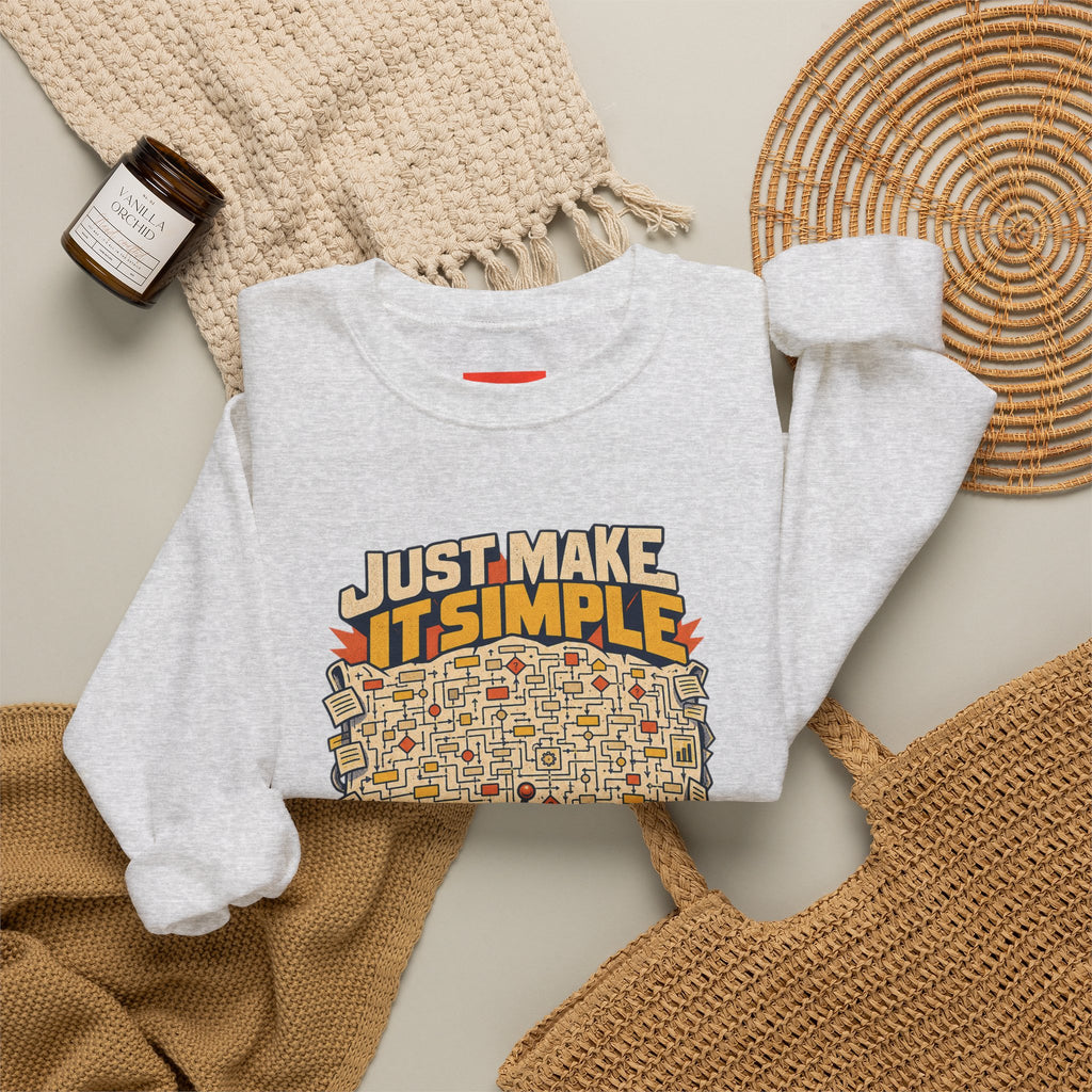 Please Hold While I Overthink Funny Programmer Sweatshirt
