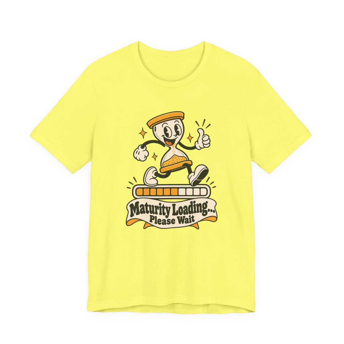 Maturity Loading... Please Wait Funny Self-Deprecating T-Shirt
