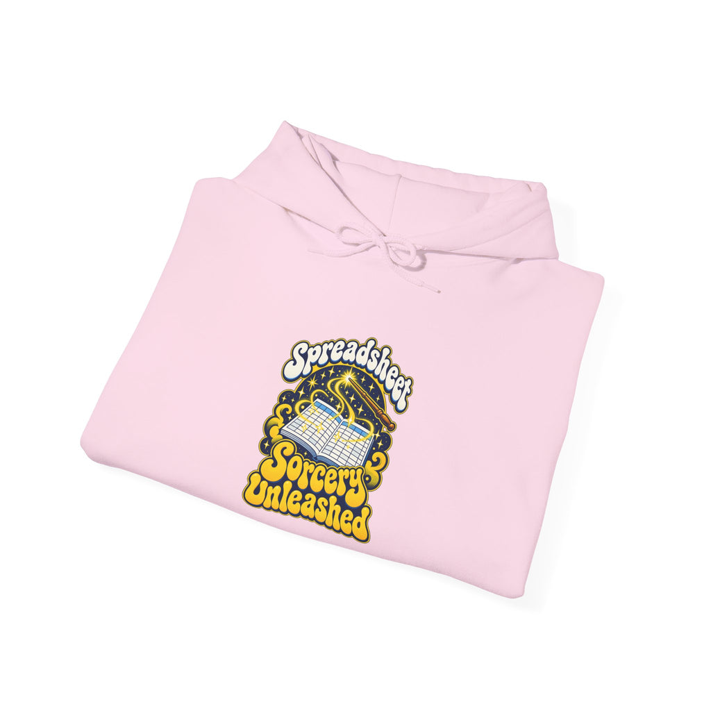 Spreadsheet Sorcery Unleashed Funny Office Humor Hoodie