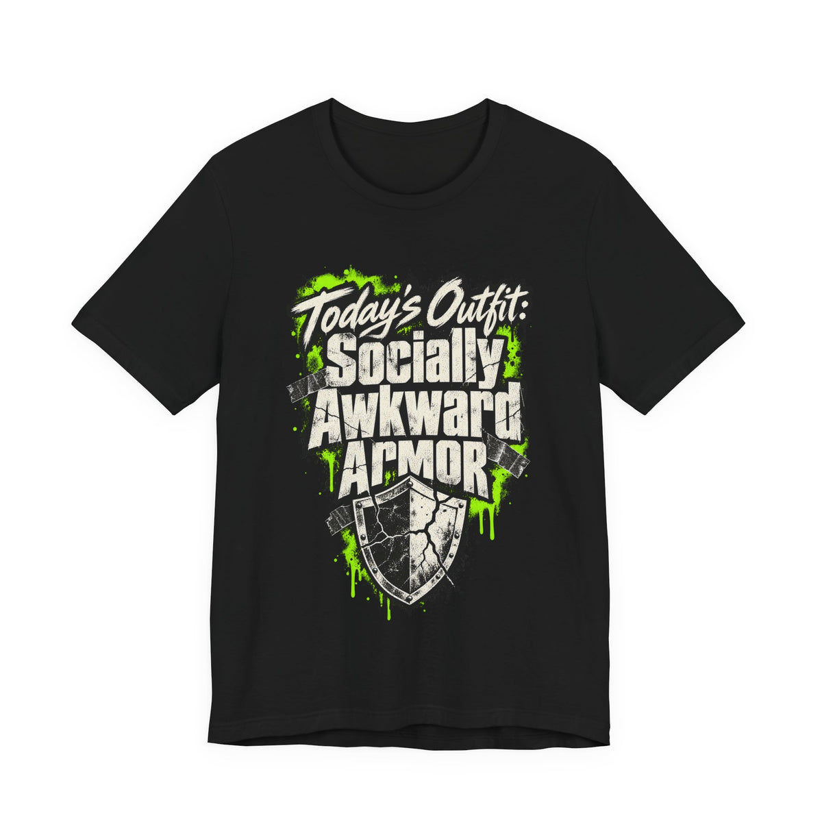 Today’s Outfit: Socially Awkward Armor Funny Introvert T-Shirt