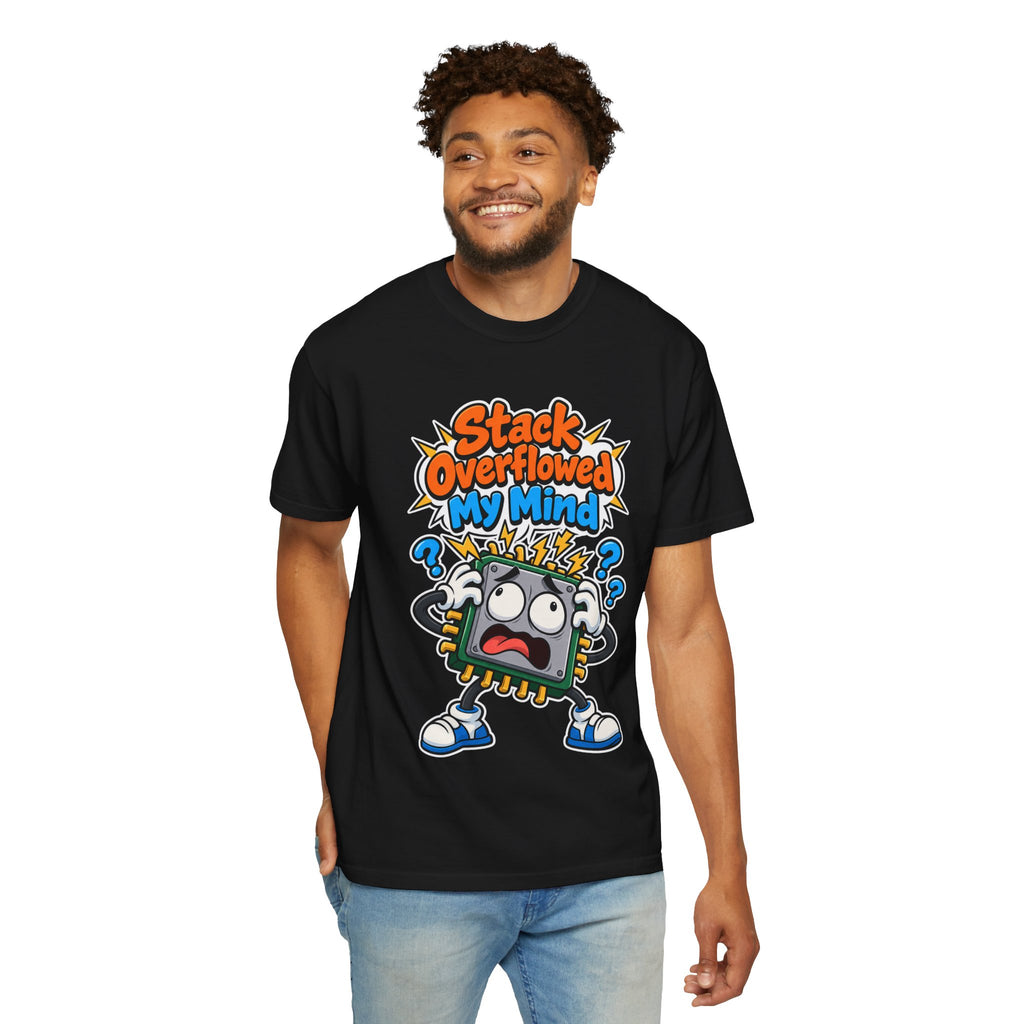 Stack Overflowed My Mind Funny Programmer T-Shirt