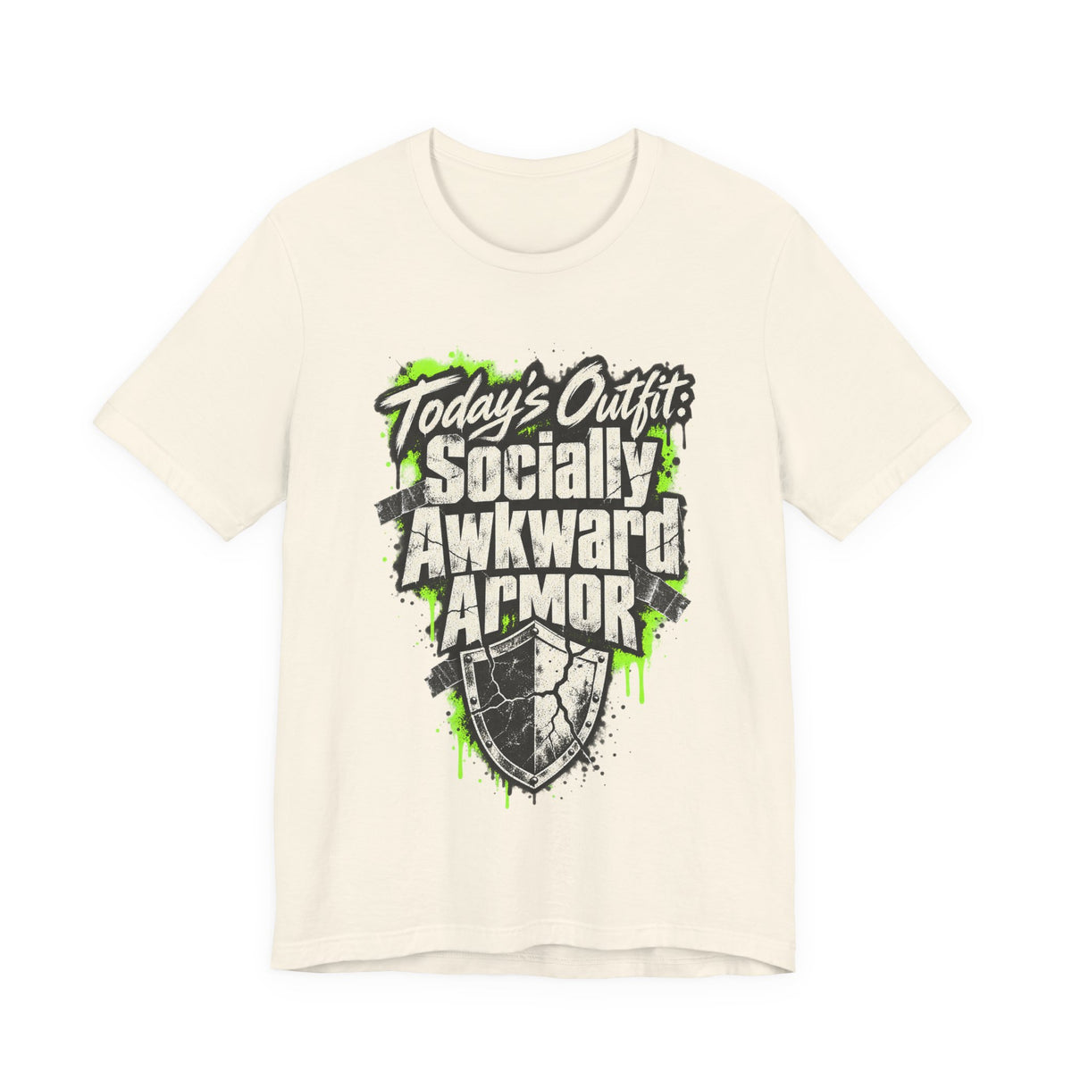 Today’s Outfit: Socially Awkward Armor Funny Introvert T-Shirt