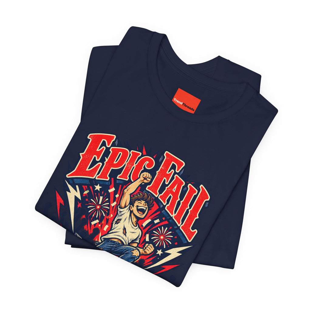 Epic Fail To Epic Win Funny Self-Deprecating T-Shirt