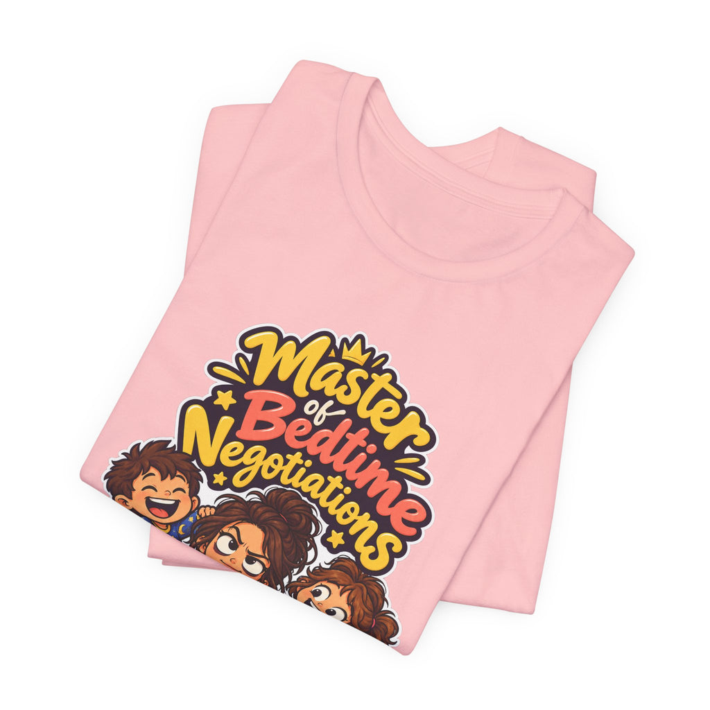 Master of Bedtime Negotiations Funny Parent Humor T-Shirt