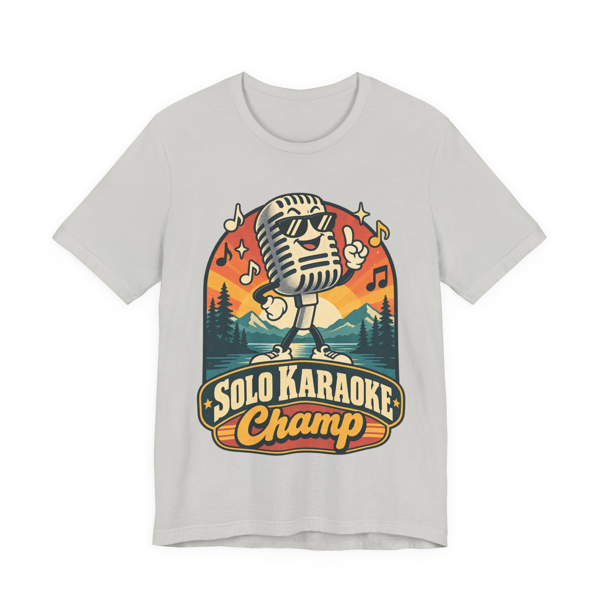 Solo Karaoke Champ Funny Karaoke T-Shirt