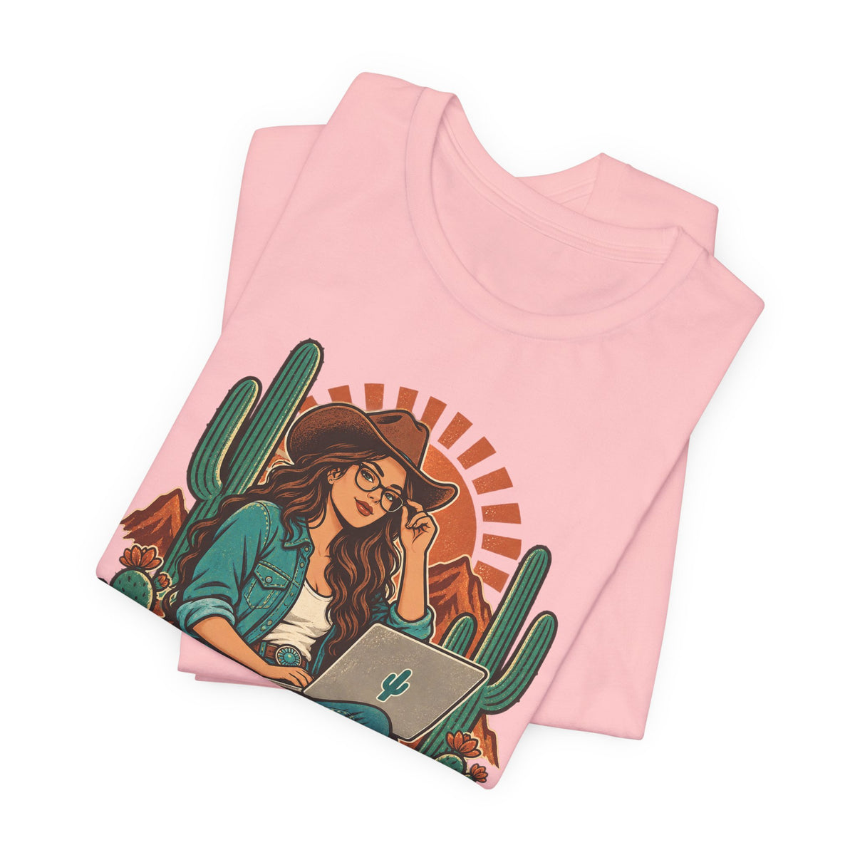 Girls Break Code, Not Hearts Funny Programmer T-Shirt