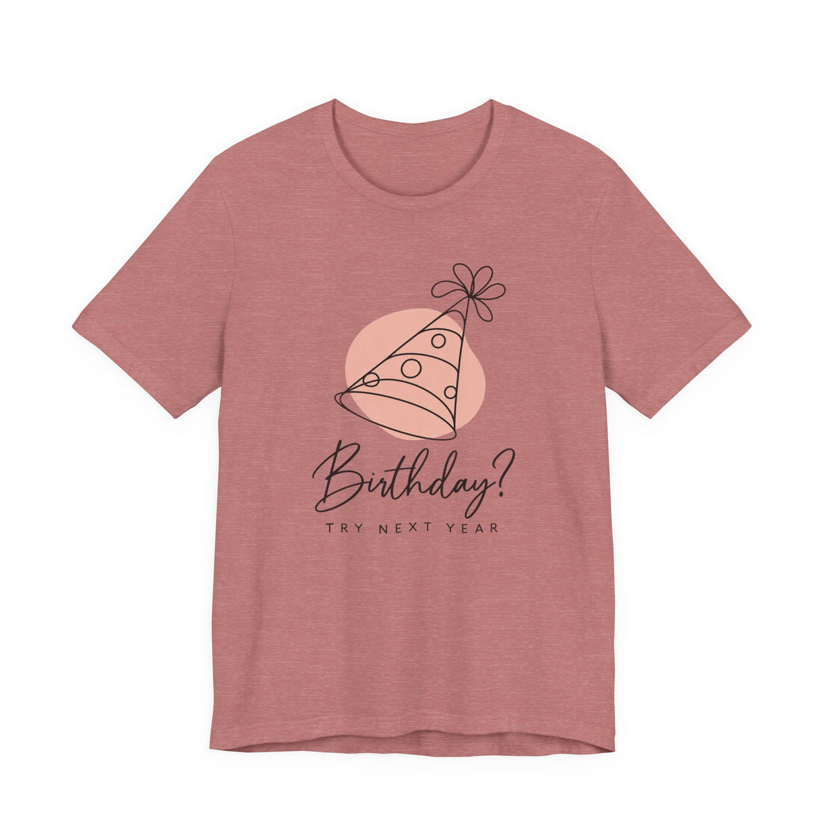Birthday? Try Next Year Funny Sarcastic T-Shirt