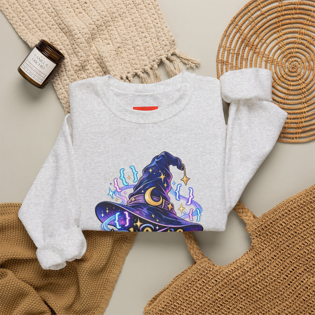 Stack Overflow Sorceress Funny Programmer Sweatshirt