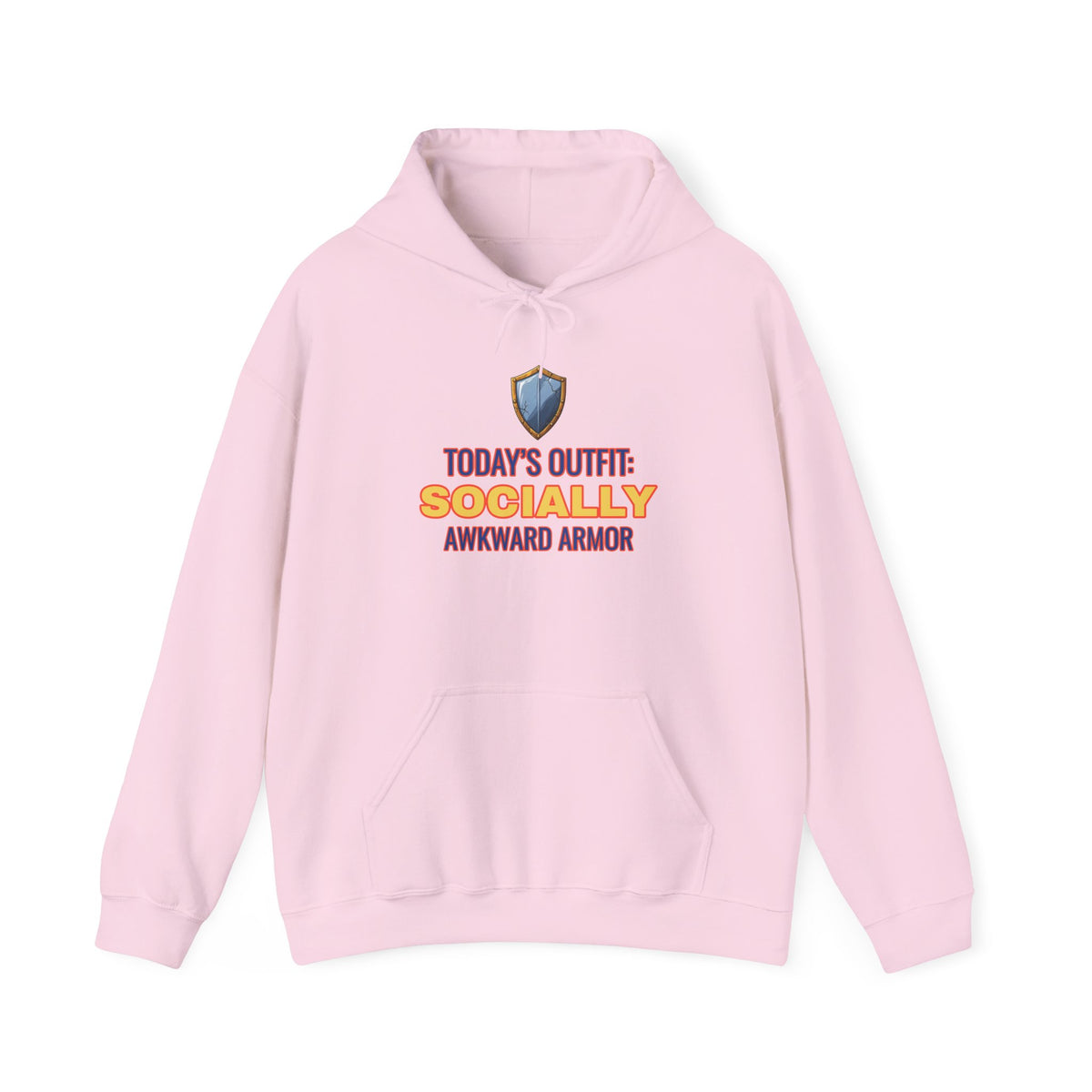 Today’s Outfit: Socially Awkward Armor Funny Introvert Hoodie
