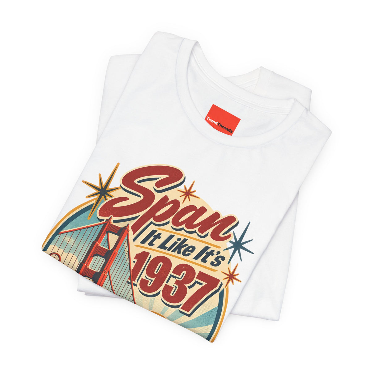Span It Like It’s 1937 Funny Retro T-Shirt