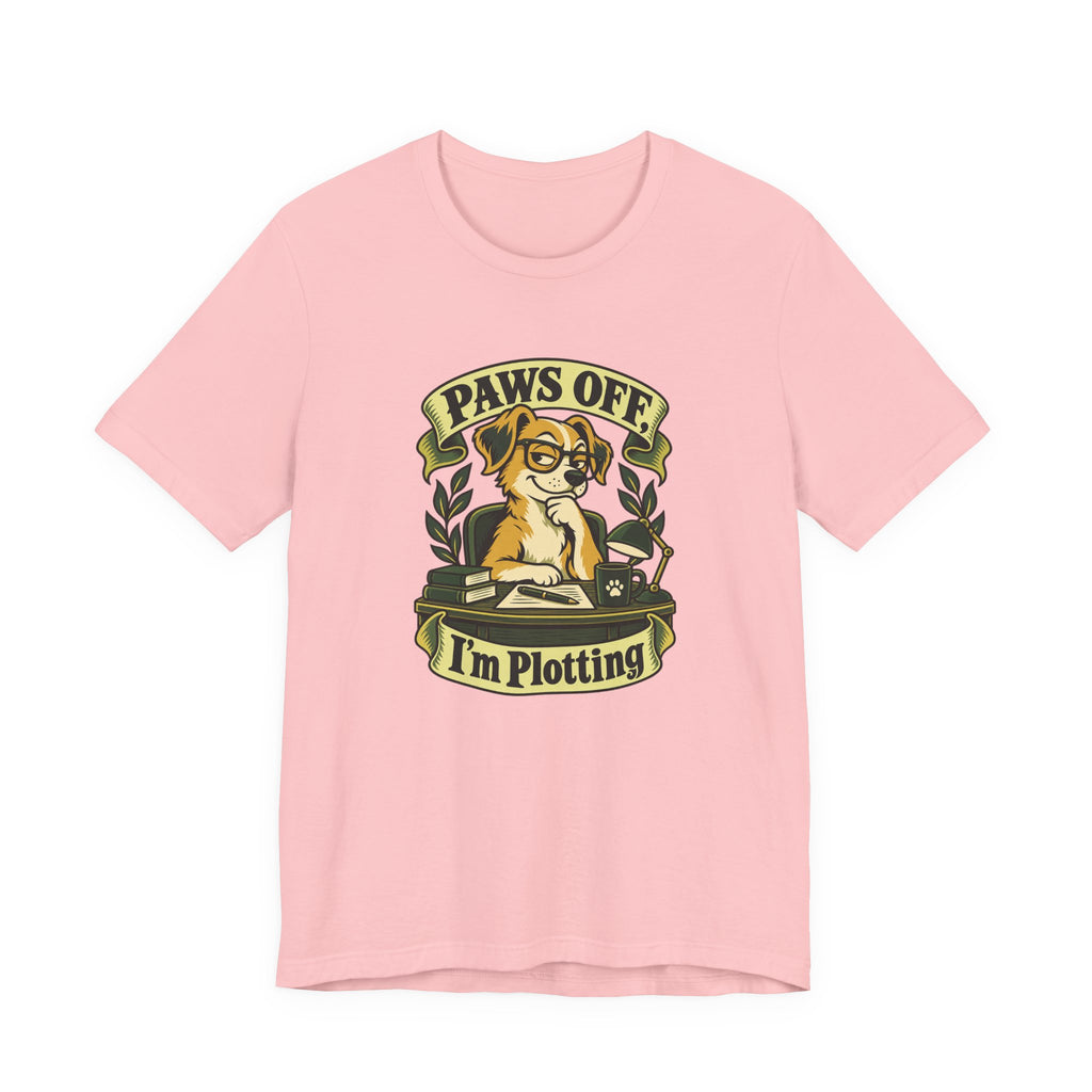 Paws Off, I’m Plotting Funny Pet Humor T-Shirt
