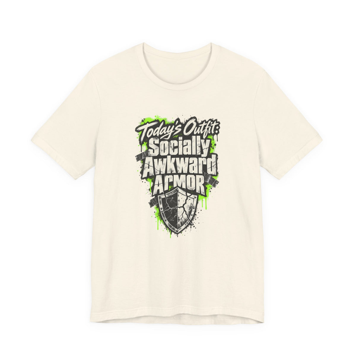 Today’s Outfit: Socially Awkward Armor Funny Introvert T-Shirt
