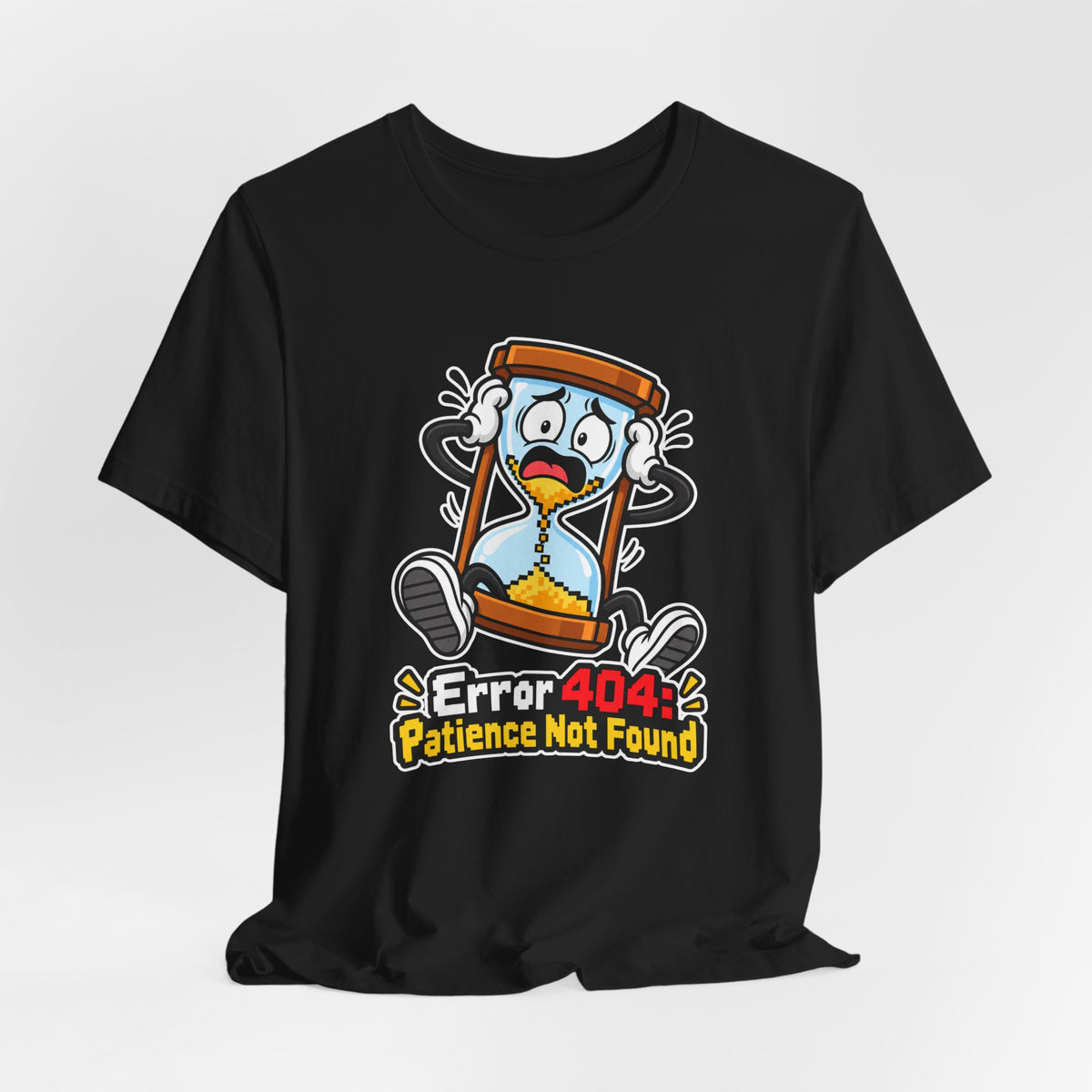 Error 404: Patience Not Found Funny Tech T-Shirt