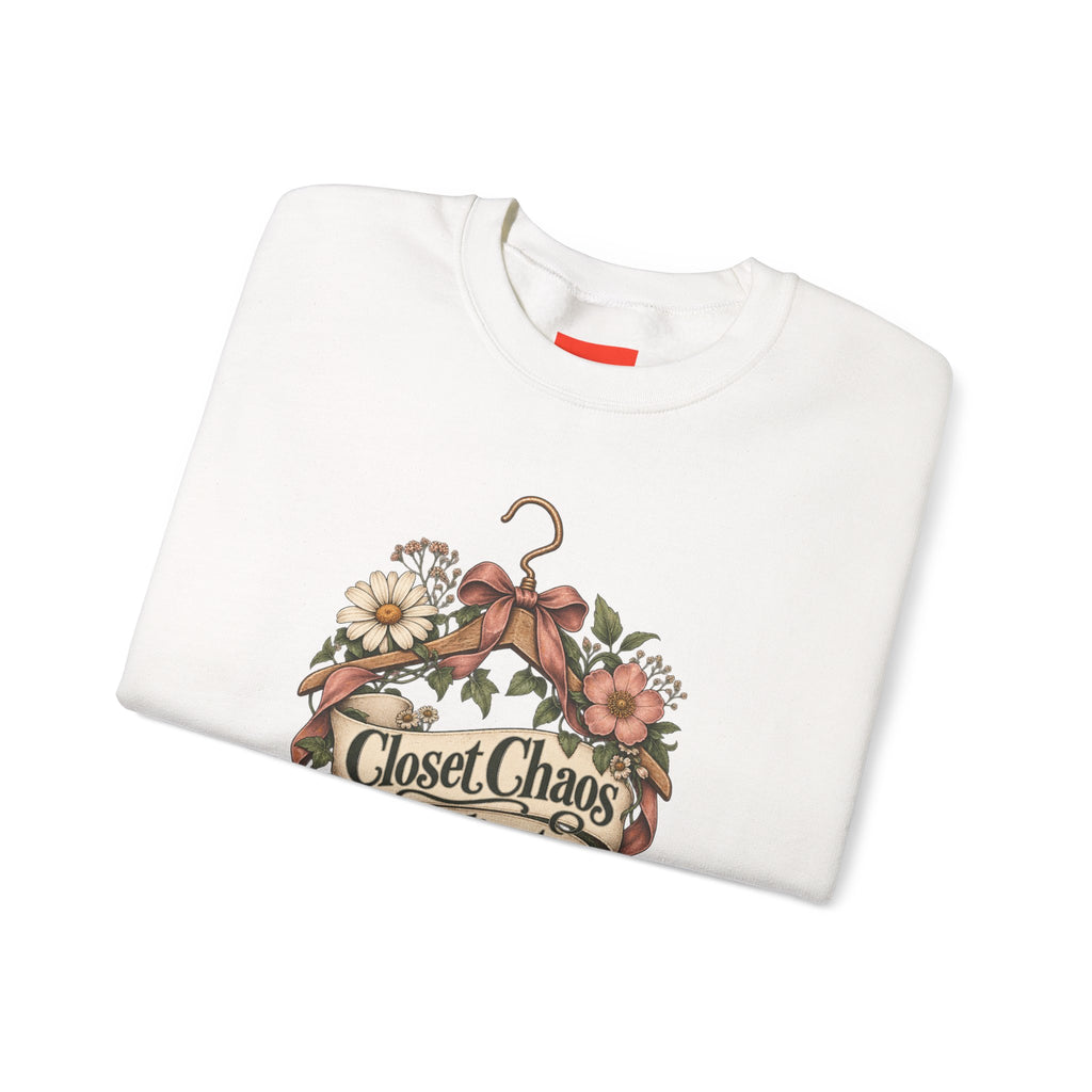 Closet Chaos Coordinator Funny Organizational Sweatshirt