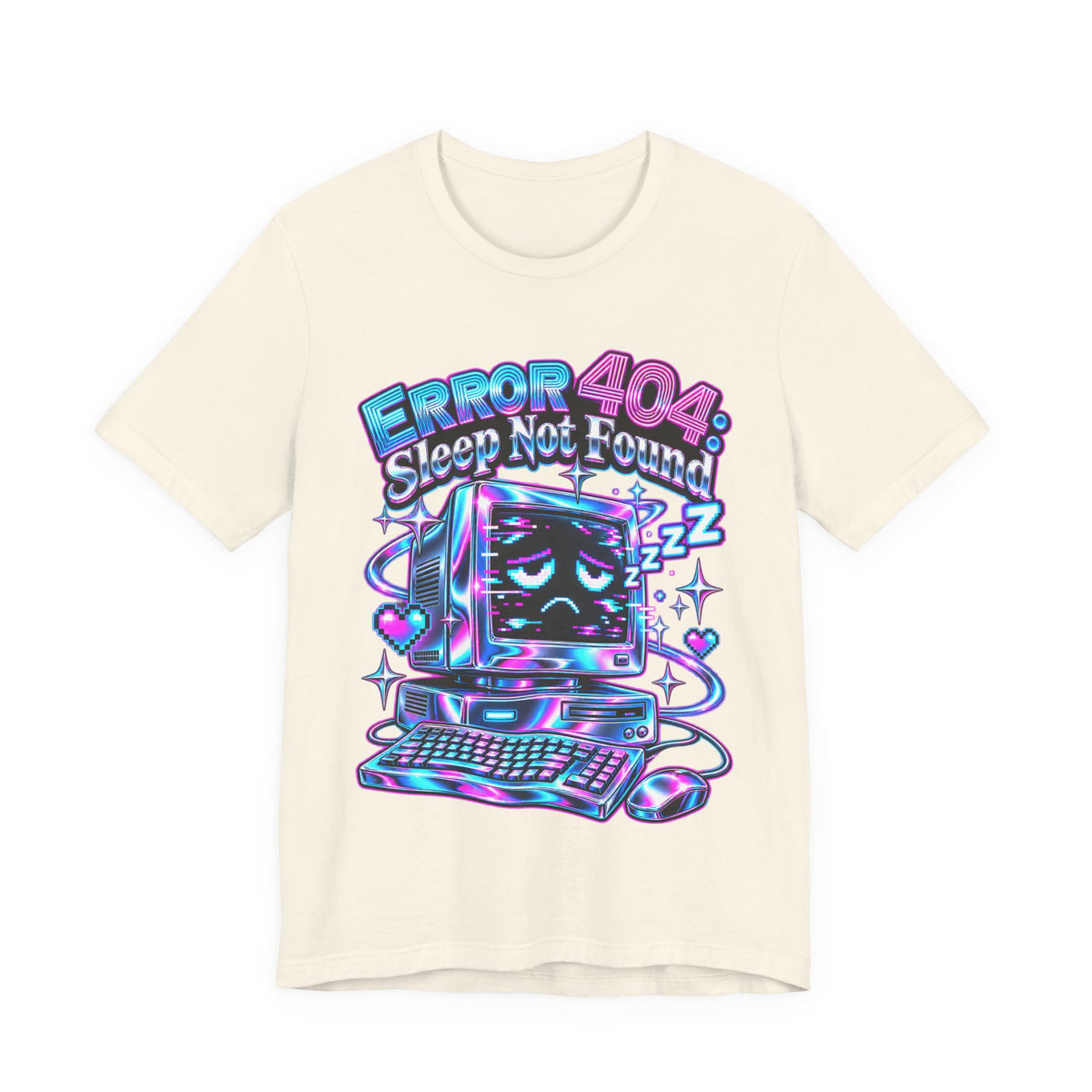 Error 404: Sleep Not Found Funny Programmer T-Shirt